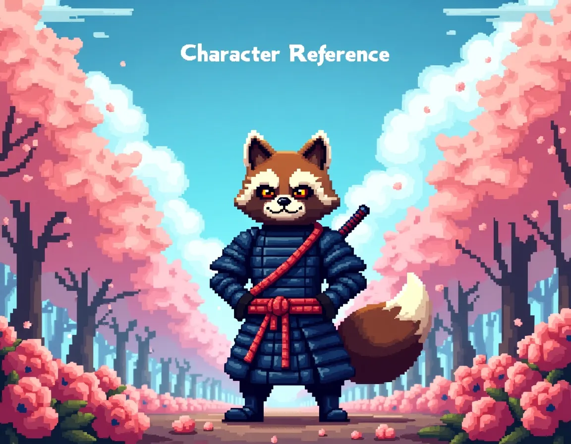 Example of character reference implementation